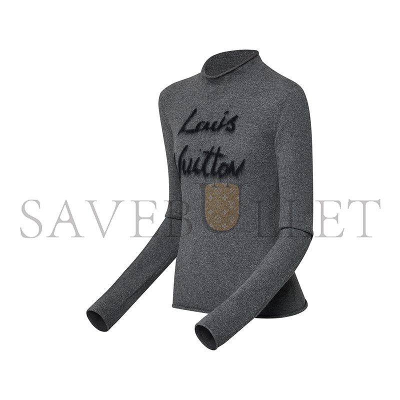 LOUIS VUITTON BRUSHED SIGNATURE PULLOVER 1AHZCW